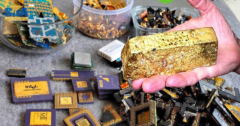 Có nên lấy vàng từ linh kiện điện tử không?