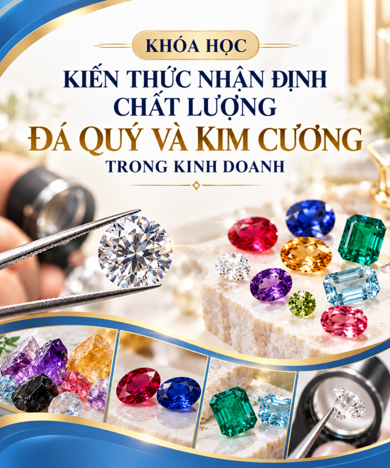Nhận định chất lượng kim cương và đá quý trong Kinh doanh